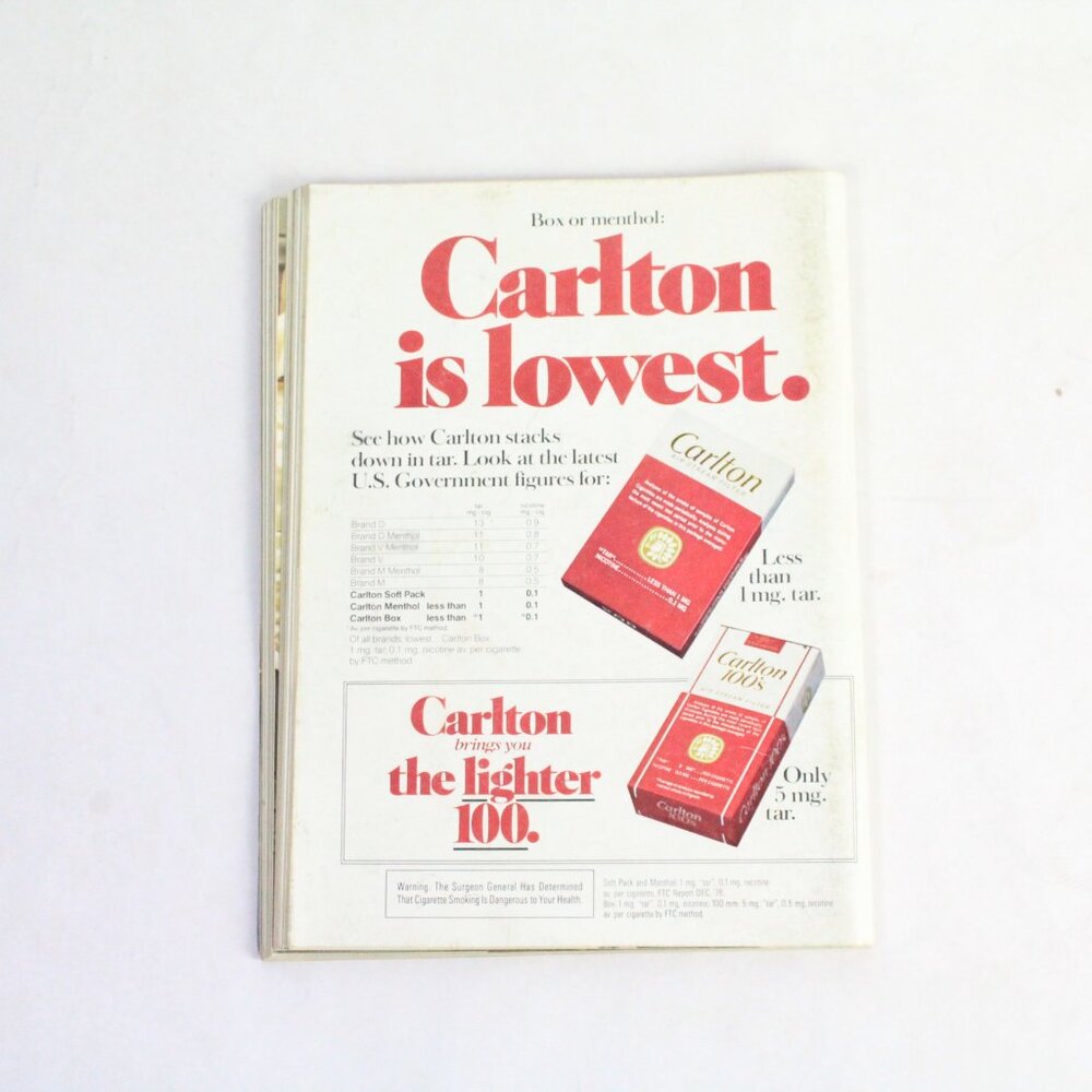 Vintage Playboy Art Memorabilia November 1977 Collectible Home Decor 70's Style - Picture 3 of 4